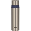 Thermos FFM-502 STBL Water Bottle, Stainless Steel Bottle, Cup Type, 16.9 fl oz (500 ml), Stainless Steel Blue