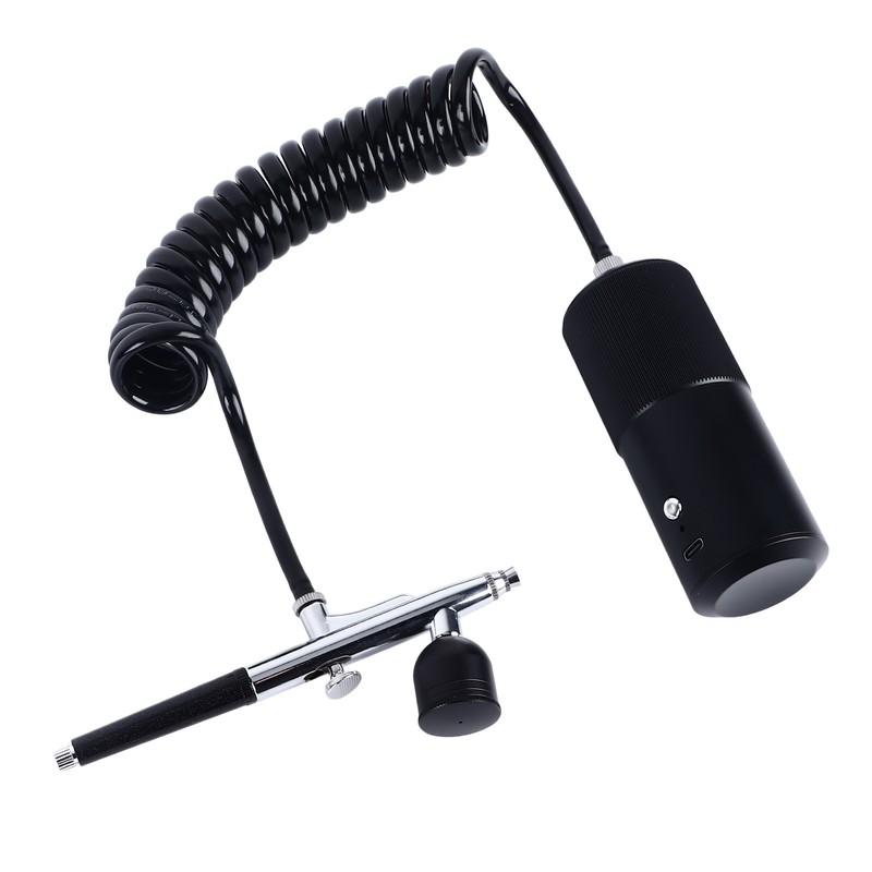 Cordless Airbrush Kit with Compressor 23 To 26PSI Rechargeable 3