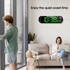 Zgrmbo Digital Wall Clock, 13" Large Display Digital Clock with
