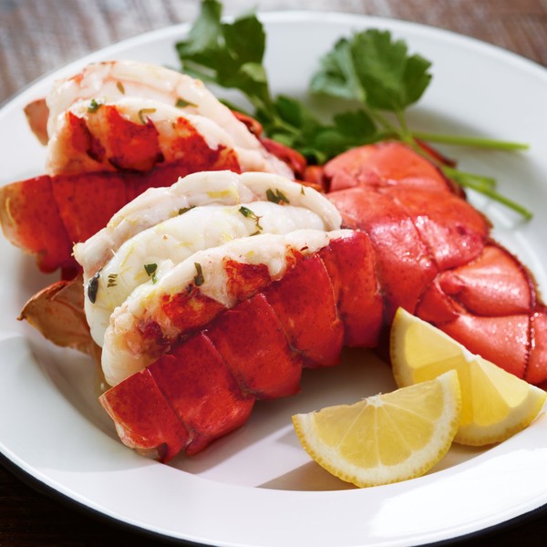 North Atlantic Lobster Tails, 4 count, 5 oz each from Kansas City Steaks