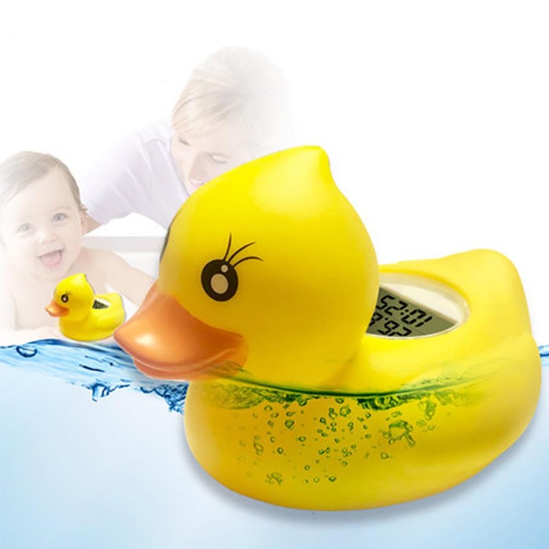 Baby Bath Thermometer Floating Thermometer Lovely Waterproof Digital Room Thermometer