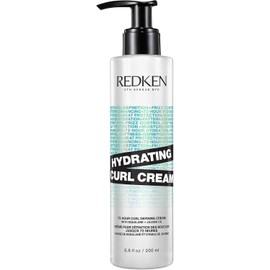 REDKEN- Hydrating Curl Cream Crema para hidratar rizos hasta 72 hrs con protección térmica de hasta 230°C para cabello rizado u ondulado Formulado con Escualano y aceite de Jojoba 200ml