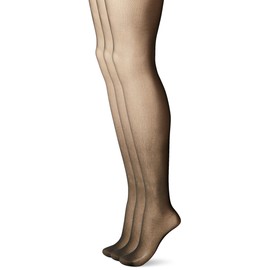 L'eggs Women's L'eggs Everyday Control Top Panty Hose, Jet Black, B