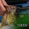 Vexan Size 6 Treble Hooks with Glow Crystals – High-Carbon