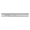 Alumicolor AlumiCrafter Straight Edge Metal Ruler with Unique Deckle Edge,