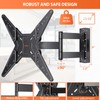 Full Motion TV Wall Mount for Most 23-55 Inch Flat
