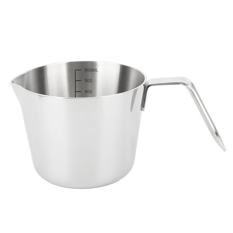 304 Stainless Steel Butter Warmer 600ML Small Saucepan Measuring Cup