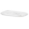 Eco-Products Compostable 32oz Clear Flat Deli Container Lids, Fit 2/4