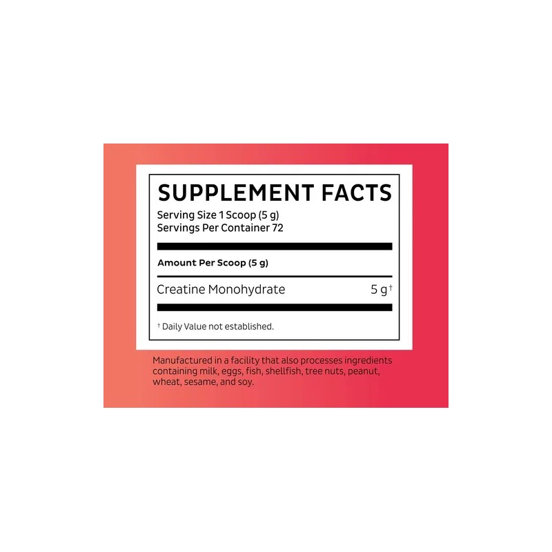 Zeal Creatine Monohydrate Micronizado Sin Sabor 5000 Mg