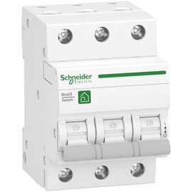 Schneider Electric R9S64363 Load Disconnect Switch RESI9 3P 63A 3-Pin