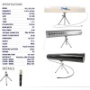 Simplewifi White Yagi Indoor Desktop Cantenna Wi-Fi 2.4 GHz WiFi