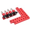 Square Positioning Ruler Kit Aluminum Alloy Right Angle 90 Degree