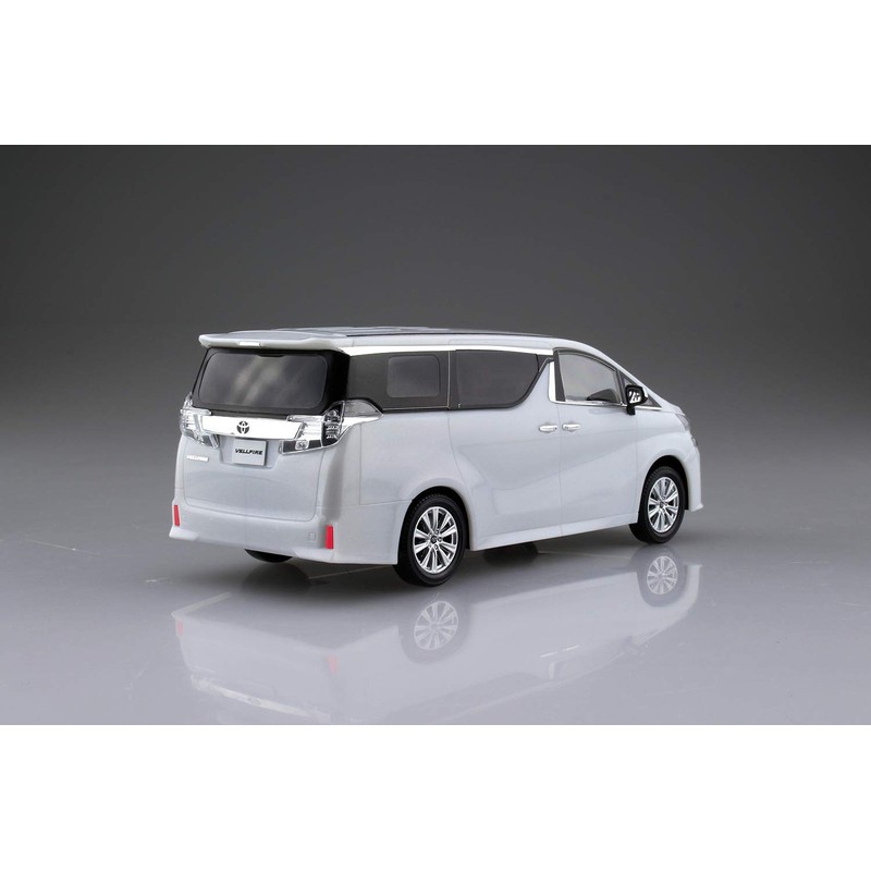 青島文化教材社 1/32 ザ・スナップキットシリーズ トヨタ ヴェルファイア ホワイトパールクリスタルシャイン 色分け済みプラモデル 04A