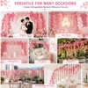 Pownert 4 Pcs 180cm Cherry Blossom Flower Garland Vines Set,