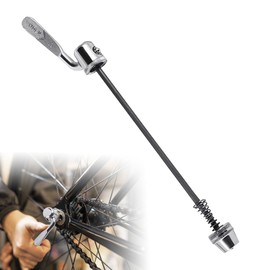Noenaeni Quick Release Skewer for Rear Mounted Trainers, Standard Bike Wheel Skewers Rod Lever, Bike Quick Release Turbo Trainer Skewer for Turbo Trainer, Indoor Trainer, Riding