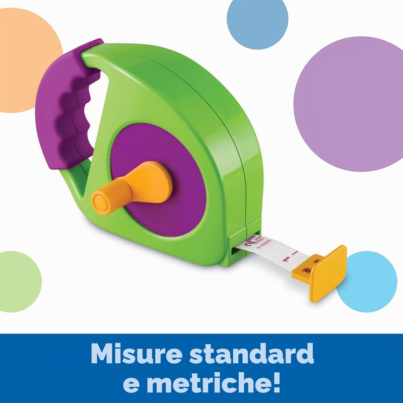 Learning Resources Il Mio Primo Metro di Misurazione Measure It,