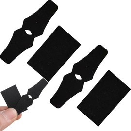 PESSILIN Arrow Rest Sticker, Anti-Slip Archery Sticker Compound Bow Drop Away Arrow Rest Felt Tape 2 Sets