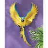 Design Toscano Flapping Macaw Bird Tropical Decor Wall Sculpture, 16