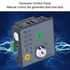 Genset Controller Module Manual Start Stop Panel Protection Module for
