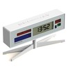 NEWGATE® Supergenius LCD Alarm Clock - Bedside Clock - Desk