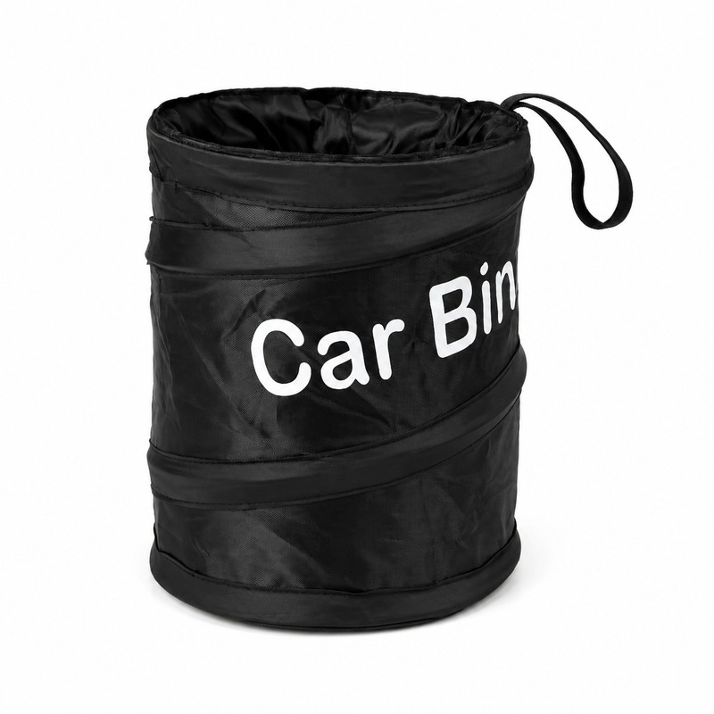 Collapsible Car Trash Can, 6.3 x 7.9 in Portable Hanging