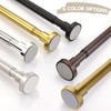 BRIOFOX Shower Curtain Rod Adjustable 18-78 Inch, Stainless Steel Spring