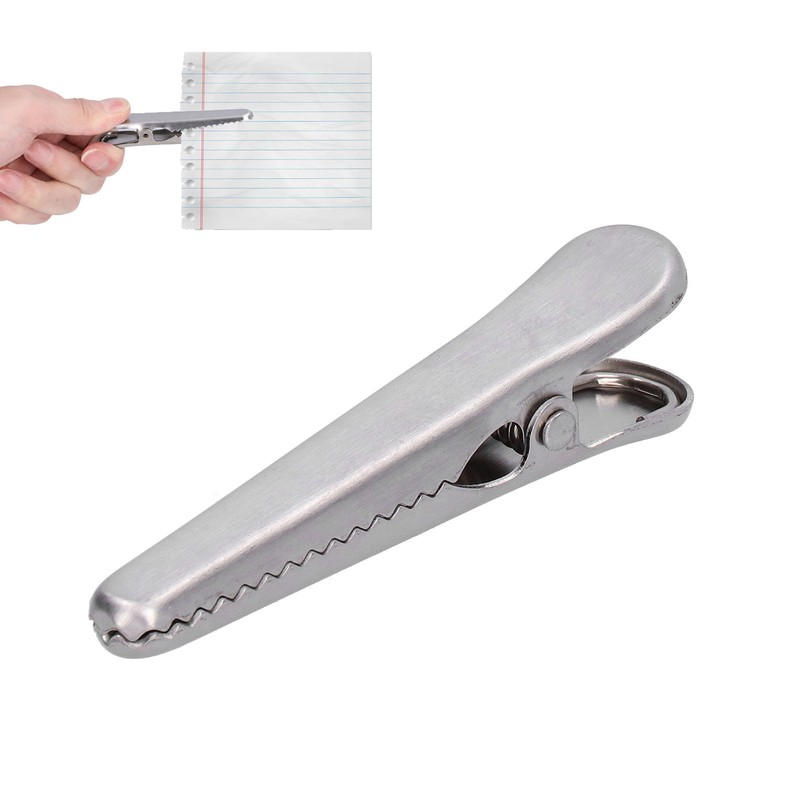 10PCS Stainless Steel Sealing Clip Coffee Bag Sealing Clip Food