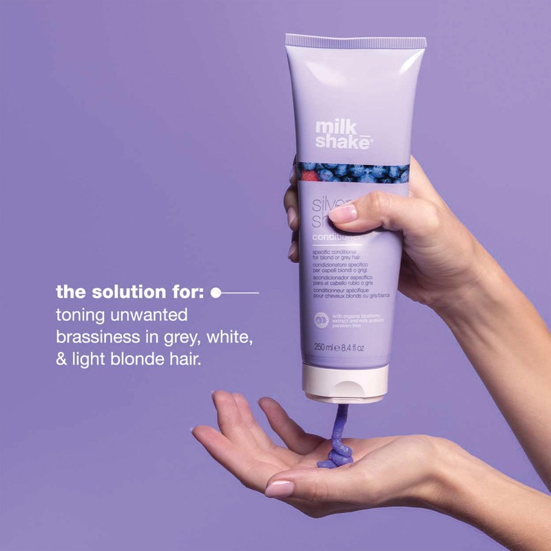 milk_shake Silver Shine Purple Conditioner for Blonde Hair - Blonde
