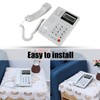 Home Hotel Wired Corded Desktop Telephone Office Landline Telephone