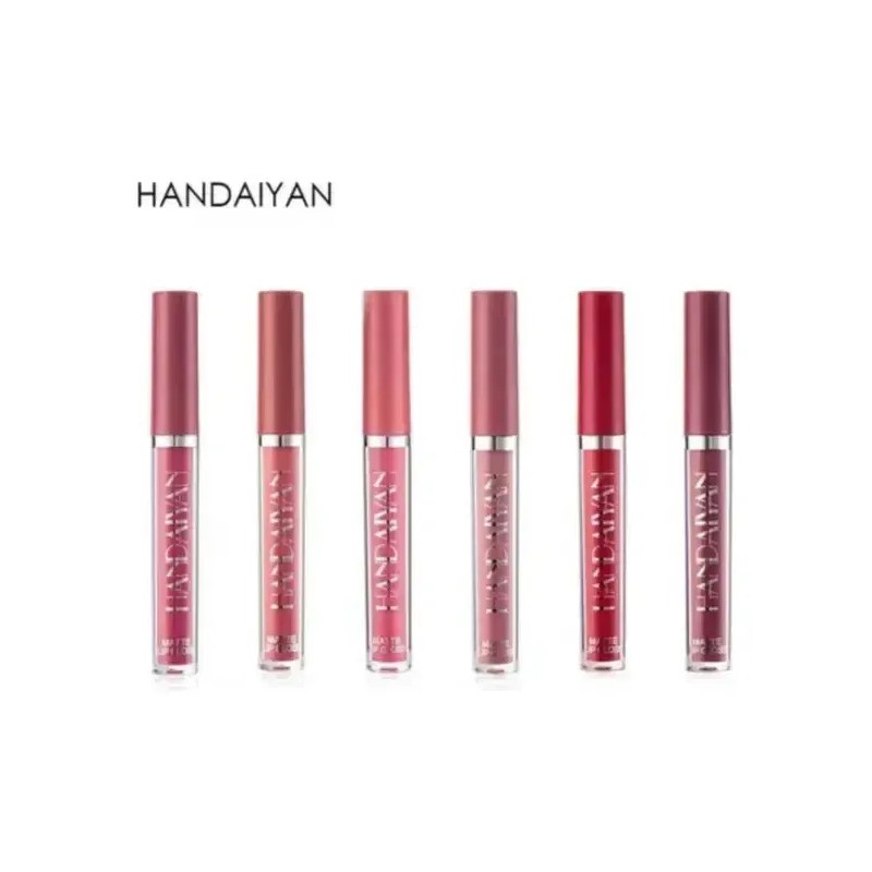 Kit De Labios Mate Hermoso, Set De Regalo De 6