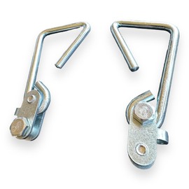 TreadLife Fitness Rod Hooks with Hardware (Pair) - Replacement for Bowflex Rod Gyms (2-Pack)