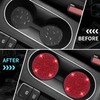 Piburth 4PCS Bling Car Cup Holder Coaster, 2.75 inch Anti-Slip