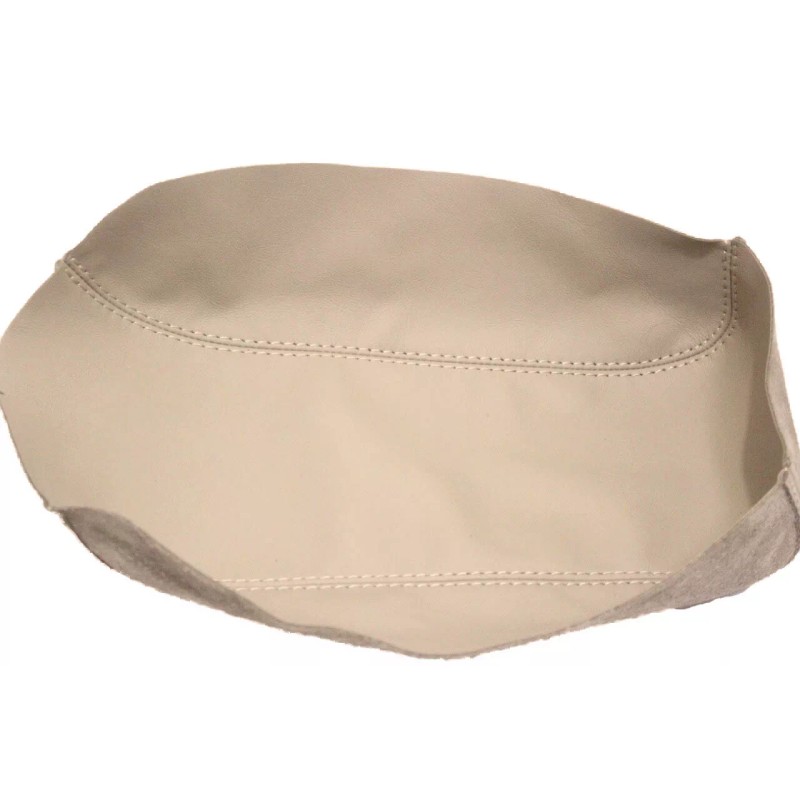 Kar Designers Beige Center Console Armrest Cover Leather For 92-00