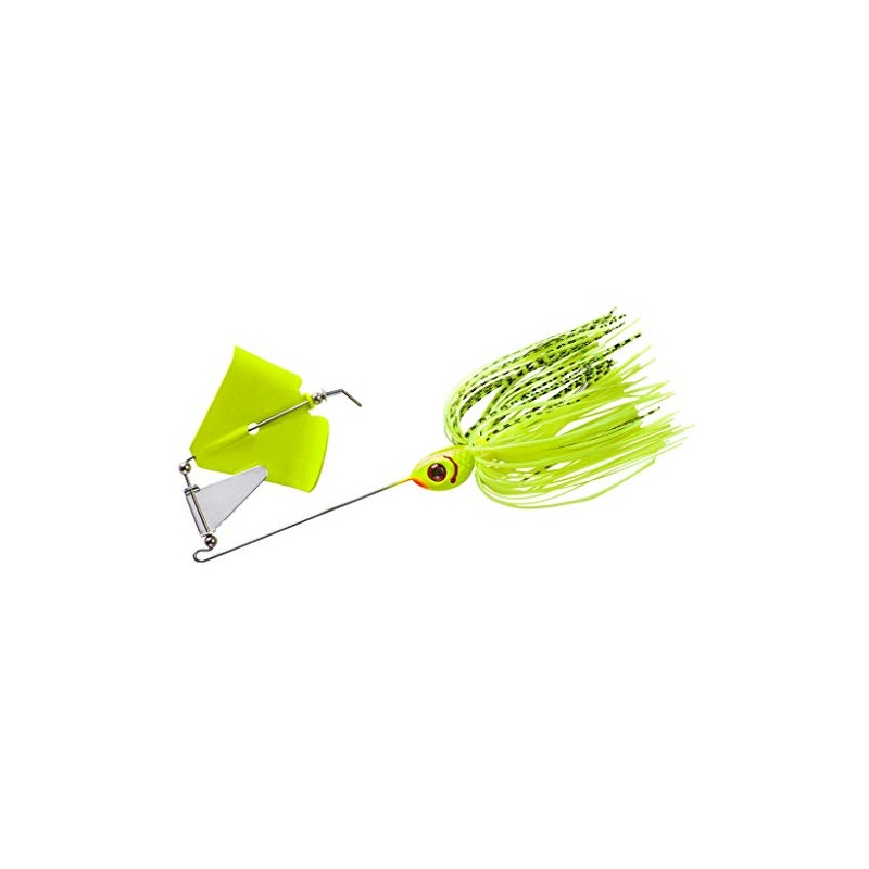 BOOYAH Buzz Buzzbait Bass Fishing Lure, Chartreuse Shad, 3/8 oz