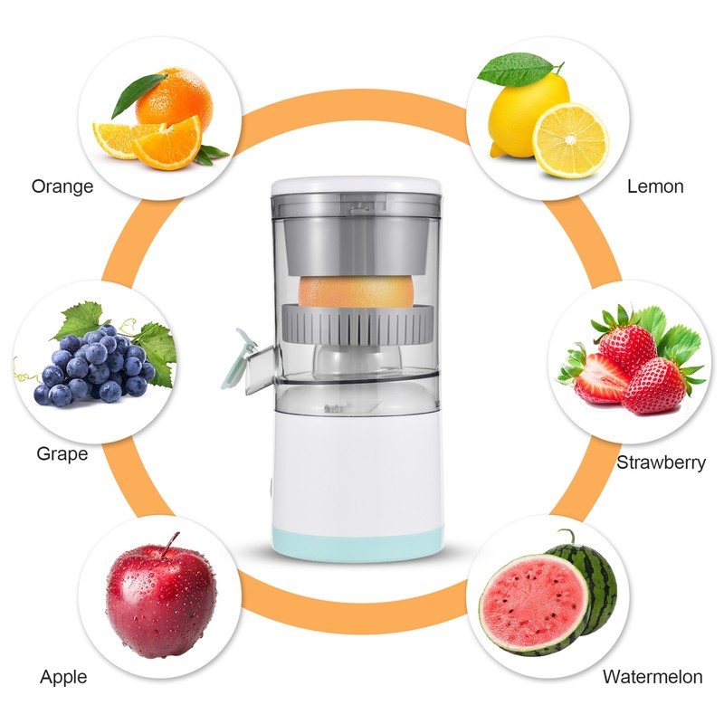 Electric Citrus Juicer Machines with USB and Cleaning Brush Portable