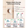 HIDALIFE Keyless Entry Door Lock with Keypad and Handle for