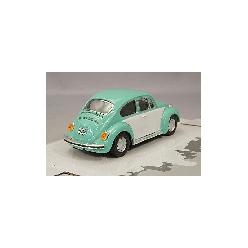 Honwell Cararama 1/43 Volkswagen Beetle Light Blue/White