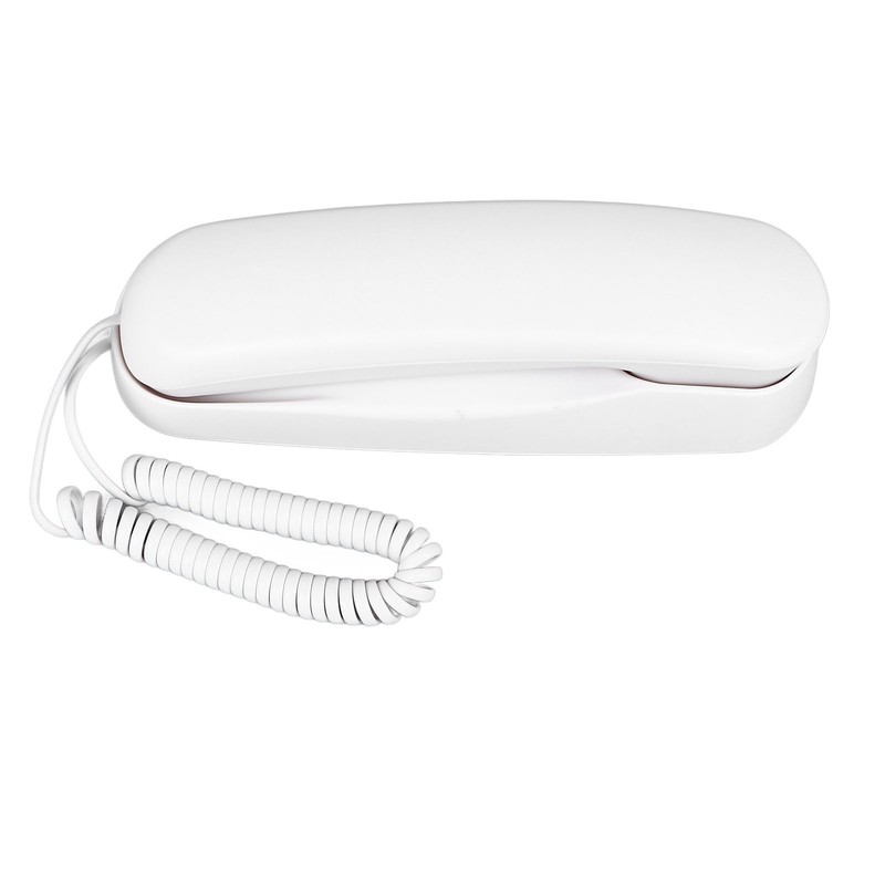 Wall Mountable Telephone Multifunctional Clear Sound Corded Landline Phone for