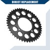 Hihaha 428 Pitch 45 Tooth Motorcycle Chain Sprocket/Rear / 76mm
