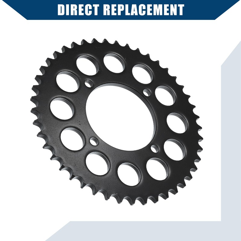 Hihaha 428 Pitch 45 Tooth Motorcycle Chain Sprocket/Rear / 76mm