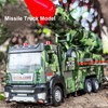 Missile Truck Toy High Simulation Strong Return Force Alloy Lights