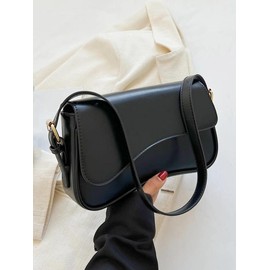 Women's Elegant Minimalist Shoulder Bag, Trendy Vintage Flap Underarm Bag, Crossbody Purses 2025, Chic All-match Shoulder Bag for Daily & Work Use, Gifts for Girlfriend, Mother's Day Gift, Sling Purse:_Coffee Brown_Please Refer To The Pictures for Dimensions