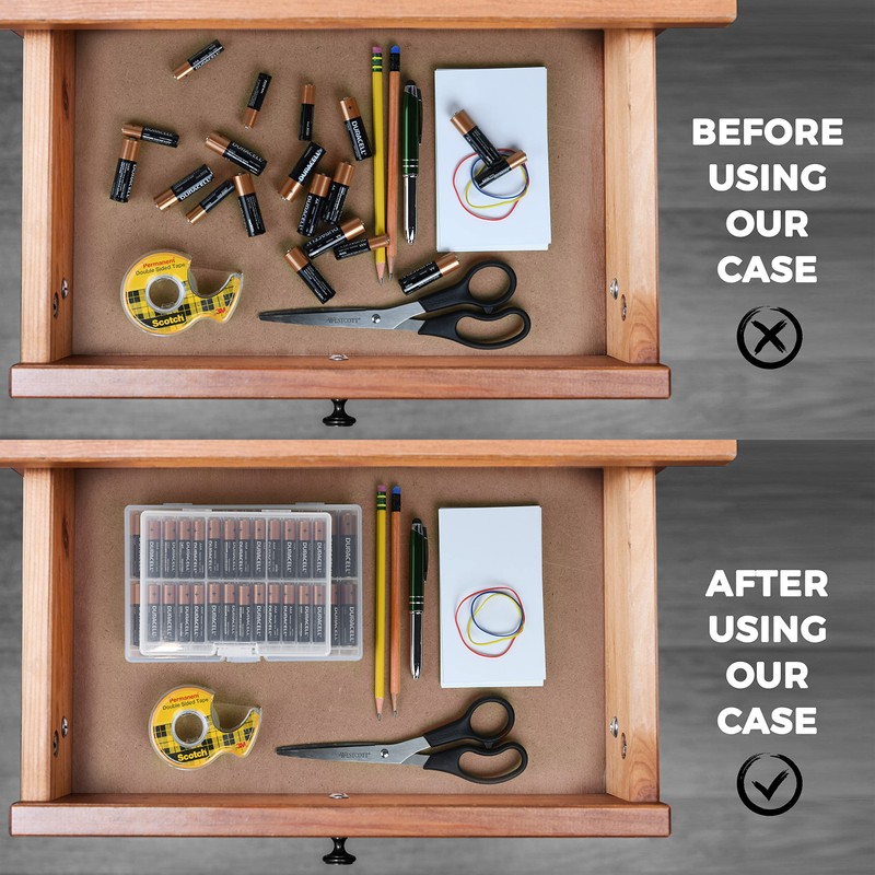 GlossyEnd Set of 4 - Two AA and Two AAA