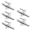 5 Piece Stainless Steel Aquarium Air Pump Control Valves Single