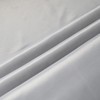 YISURE Shower Curtain 240 x 200 cm Light Grey Textile