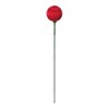Tokyodo XP000170-003 New Year Decoration #3 Red Diameter 0.8 inch