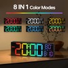 JALL 16.2" Large Digital Wall Clock with Seconds, Bluetooth Sync,