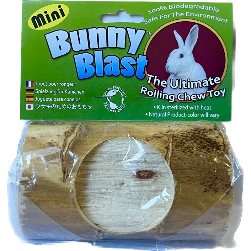 BIRD KABOB Bunny Blast Mini Yucca Chew Toy
