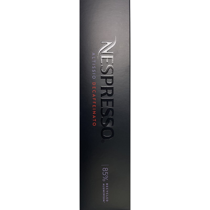 Nespresso Vertuo Line Coffee Capsules Altissio Decaffeinato flavour 10 Pods