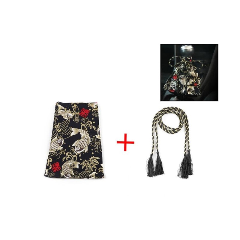 Universal Car Katana Shift Boot Cover Stitch Ancient Japanese Antiquity